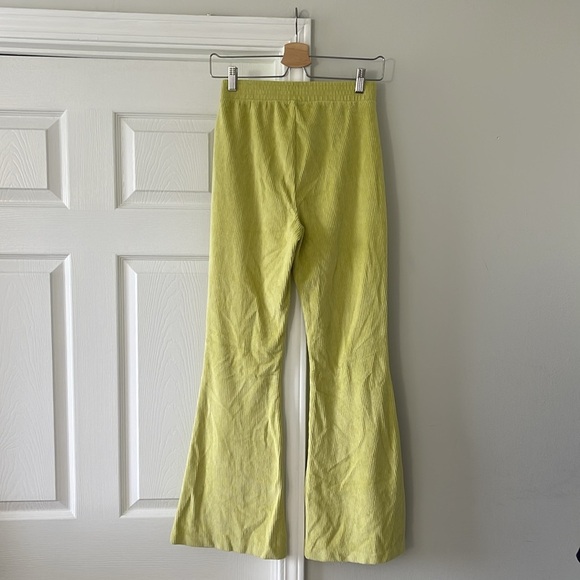 Aerie High Waisted Ribbed Flare Pants - Picture 2 of 4